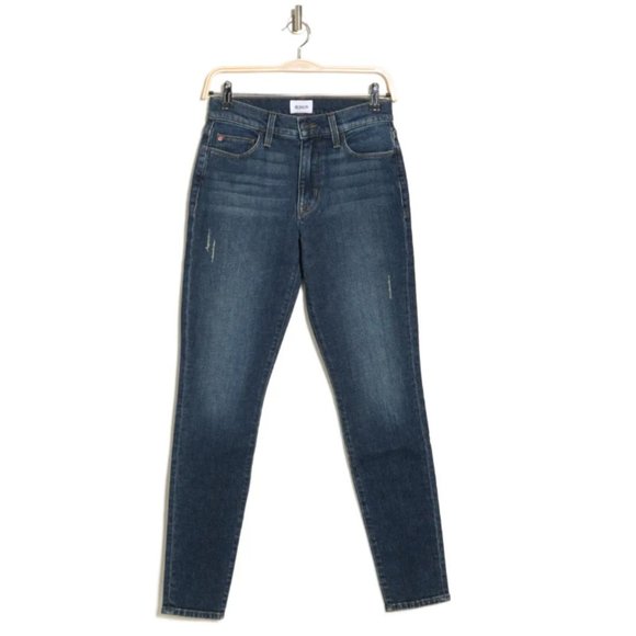HUDSON Blaire High Rise Skinny Ankle Jeans size 25 (2) - Picture 3 of 8